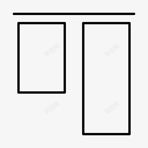 顶端对齐顶部对齐应用程序图标svg_新图网 https://ixintu.com 应用程序 操作系统 界面 程序 软件 顶端对齐 顶部对齐