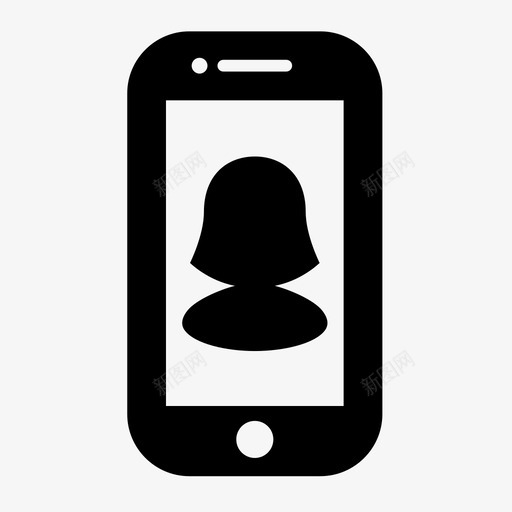 智能手机用户账户女性头像图标svg_新图网 https://ixintu.com iphone女性 女性头像 手机客户 智能手机用户 账户