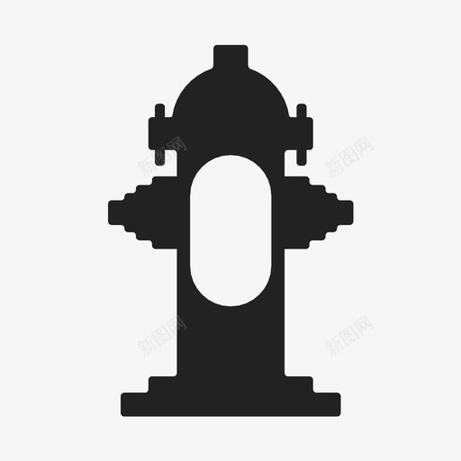 防火栓消防队消火栓图标svg_新图网 https://ixintu.com 消火栓 消防队 防火栓
