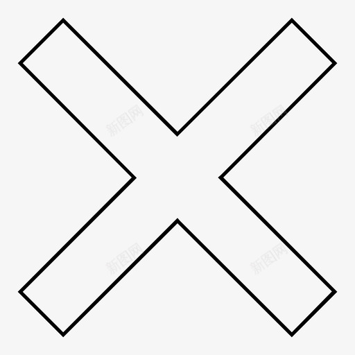 取消关闭删除图标svg_新图网 https://ixintu.com 交叉关闭删除 停止 关闭 删除 取消 错误