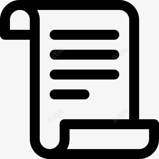 文档目录列表图标svg_新图网 https://ixintu.com cutiecons32px网格2px笔划 列表 文档 滚动 目录 记录