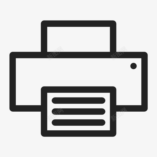 打印机墨盒复印件图标svg_新图网 https://ixintu.com 墨盒 复印件 打印机 胶印机