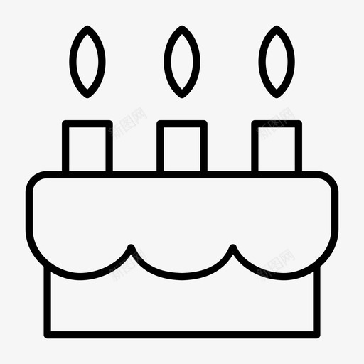 生日蛋糕1快乐图标svg_新图网 https://ixintu.com 1 快乐 生日蛋糕 社交消瘦 聚会