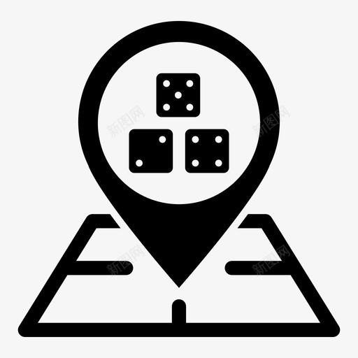 赌场地图pin位置标记位置pin图标svg_新图网 https://ixintu.com 位置pin 位置指针 位置标记 地图pin 地图位置指针标志符号 地图定位器 赌场地图pin