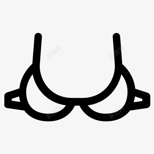采购产品胸罩衣服内衣图标svg_新图网 https://ixintu.com 内衣 衣服 采购产品胸罩