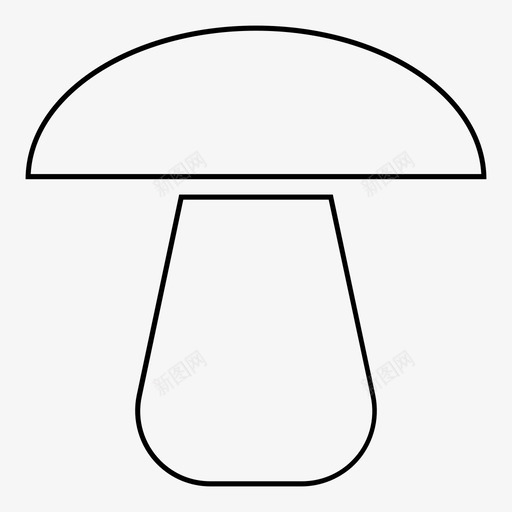 牛肝菌蘑菇素食主义者素食主义者图标svg_新图网 https://ixintu.com 牛肝菌 蘑菇素食主义者素食主义者