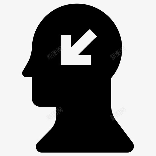 回归头脑动机图标svg_新图网 https://ixintu.com 动机 化身第5卷 回归 头脑 思考 用户