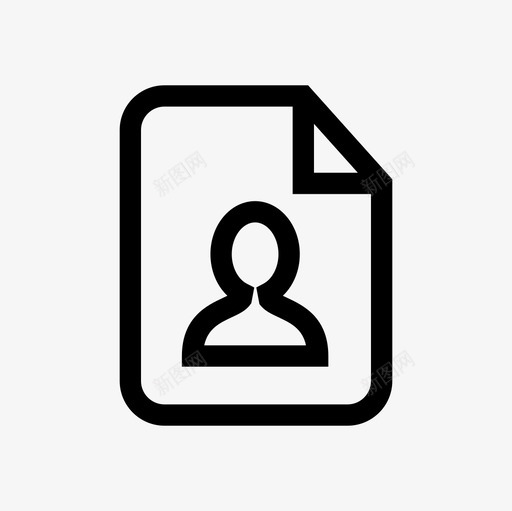 个人档案使用者档案档案档案档案图标svg_新图网 https://ixintu.com 个人档案 使用者档案 档案和文件夹轮廓图标集 档案档案档案