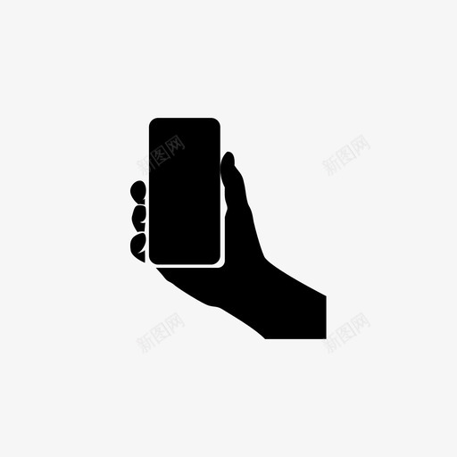 呼叫拨号手图标svg_新图网 https://ixintu.com 呼叫 手 手机 拨号 电话
