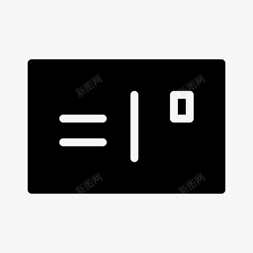 明信片商务桌面图标svg_新图网 https://ixintu.com 办公室 商务 文具 明信片 桌面 设备