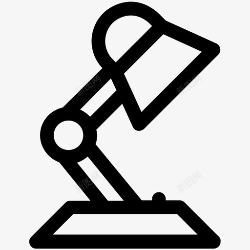 台灯科技可爱图标svg_新图网 https://ixintu.com 台灯 科技可爱图标