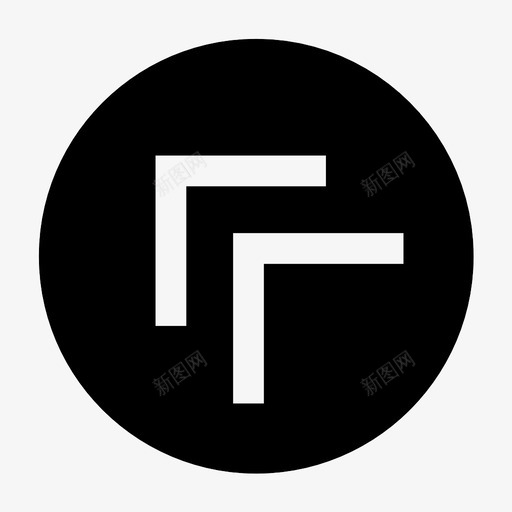 左上方向导航图标svg_新图网 https://ixintu.com 导航 左上 左上角 方向