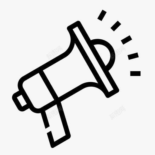 演讲者公告听众图标svg_新图网 https://ixintu.com 促销 公告 听众 品牌 演讲者 电子商务对象 营销