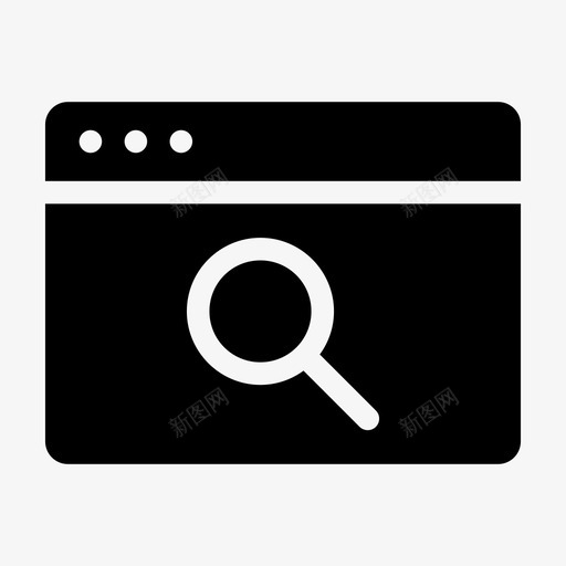 浏览器查找查找internet访问图标svg_新图网 https://ixintu.com internet访问 web浏览器 查找 浏览器查找 网页 联机浏览器