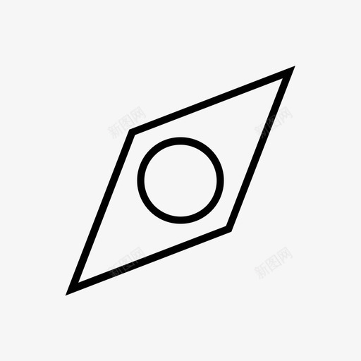罗盘针制图学方向图标svg_新图网 https://ixintu.com 位置 制图学 南 地图 方向 罗盘玫瑰方向图 罗盘针