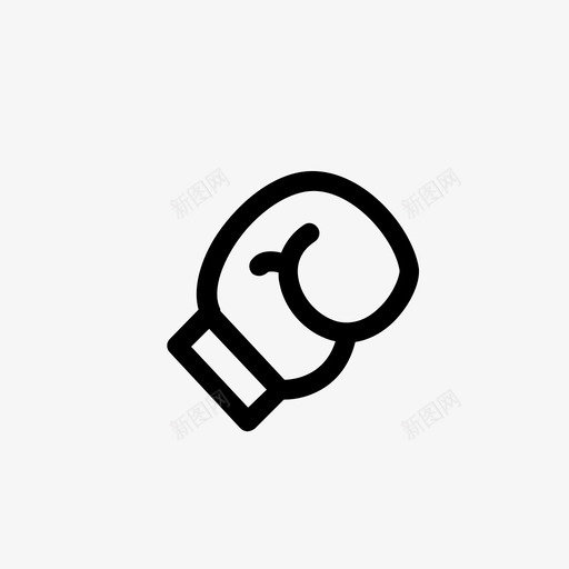 拳击手套不寻常的运动图标svg_新图网 https://ixintu.com 不寻常的运动 手套 拳击