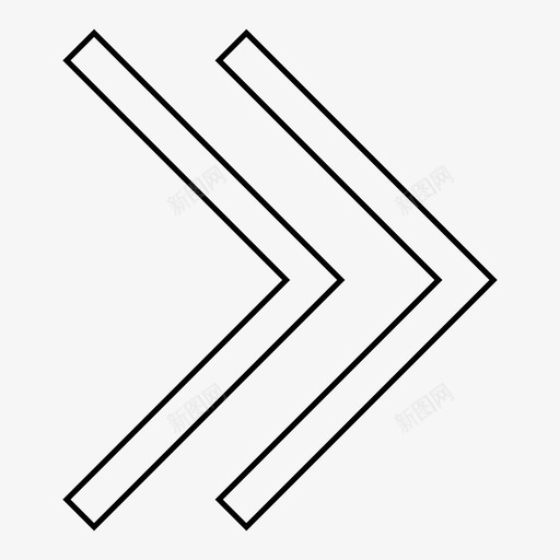好加速前进图标svg_新图网 https://ixintu.com 下一步 前进 加速 好 跳过下一步快进