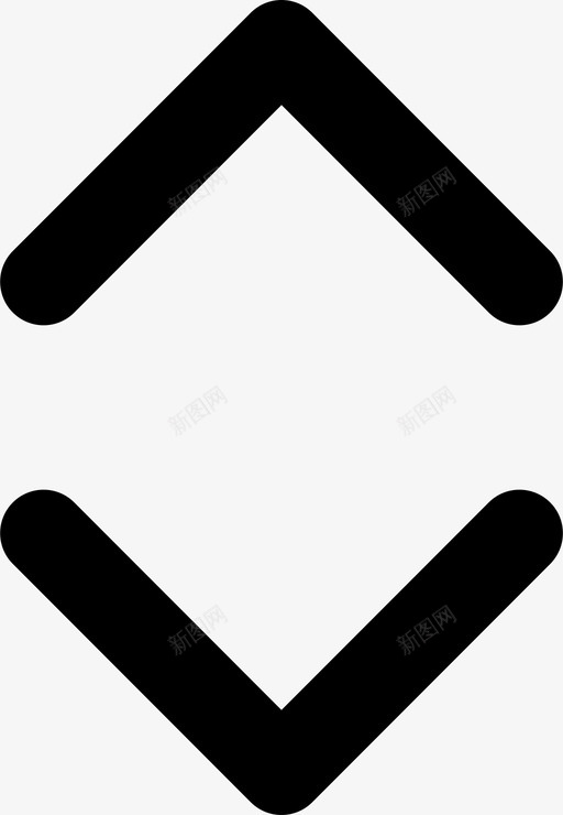 上下售出滚动按钮图标svg_新图网 https://ixintu.com 上下 保持 前进和后退按钮 否 售出 方向 滚动按钮 滚动箭头 箭头 粗体 金色