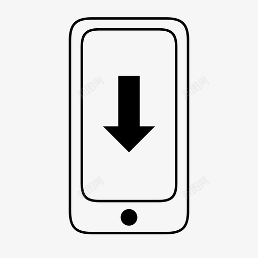 手机3g手机图标svg_新图网 https://ixintu.com 3g 手机 手机下载 手机状态 进口