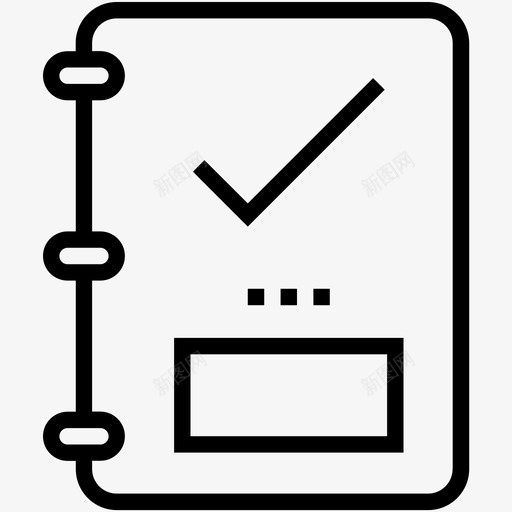 笔记本日记备忘录图标svg_新图网 https://ixintu.com 书写 全球物流线图标 备忘录 日记 笔记 笔记本 纸张 阅读