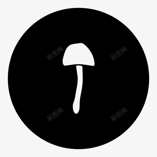 蘑菇神奇蘑菇图标svg_新图网 https://ixintu.com 神奇蘑菇 蘑菇