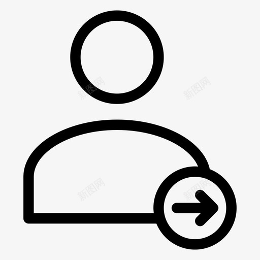 用户导出人员个人图标svg_新图网 https://ixintu.com 个人 人员 用户导出 用户组 用户配置文件 电话联系人