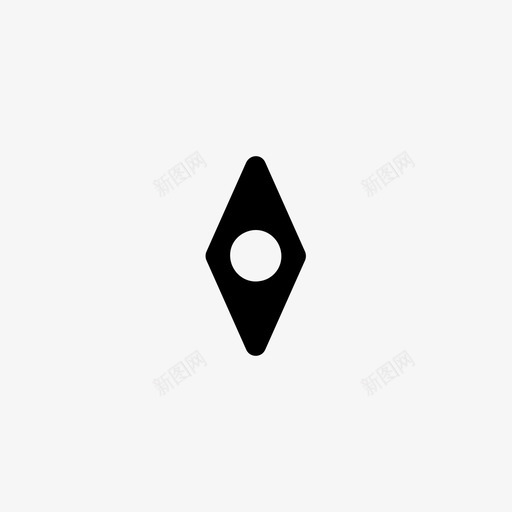 指南针方向磁铁图标svg_新图网 https://ixintu.com 北 南 指南针 指南针磁铁北 方向 磁铁
