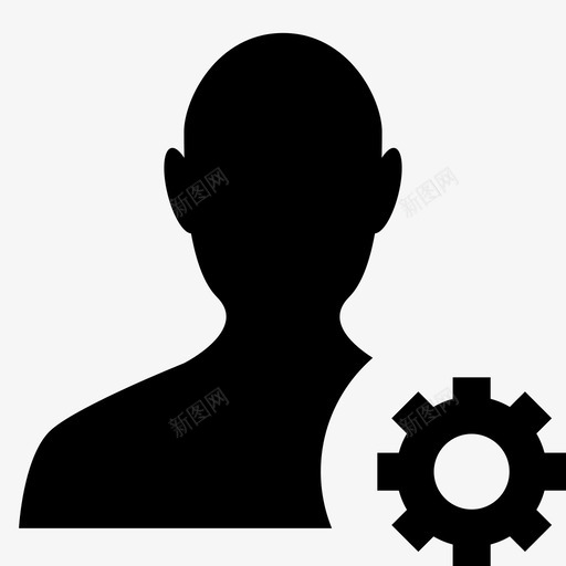 人员设置人员用户图标svg_新图网 https://ixintu.com 人员 人员设置 用户 用户和人员标志符号