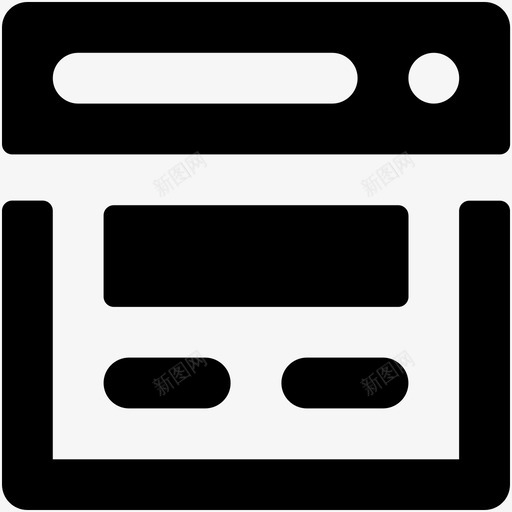 网页浏览器网络浏览器图标svg_新图网 https://ixintu.com 浏览器 窗口选项卡 网站 网络浏览器 网页 音频和视频图标集