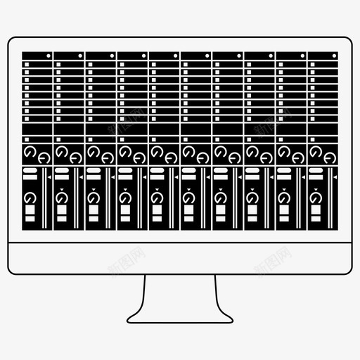 音乐软件abletonlivedj设备图标svg_新图网 https://ixintu.com abletonlive dj设备 dj软件 录音室设备 音乐制作 音乐软件