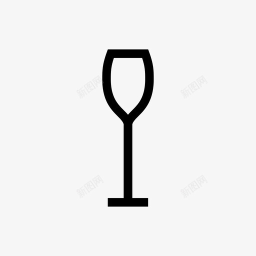 酒杯圣杯晚餐图标svg_新图网 https://ixintu.com 圣杯 晚餐 酒杯 高脚杯
