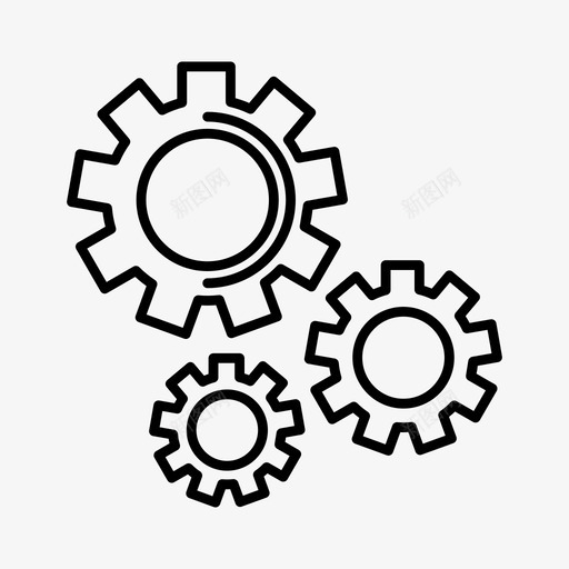 内容管理业务设备图标svg_新图网 https://ixintu.com 业务 业务营销 内容管理 搜索引擎优化 营销 设备