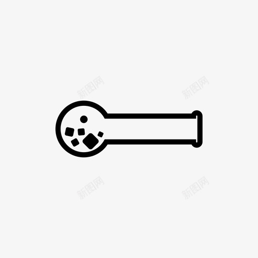 烟斗毒瘾可卡因图标svg_新图网 https://ixintu.com 可卡因 吸烟 毒品 毒品用具 毒瘾 烟斗