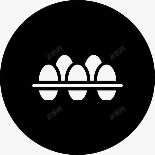 蛋架母鸡非蛋图标svg_新图网 https://ixintu.com 农耕圆差实 托盘 母鸡 蛋架 非蛋