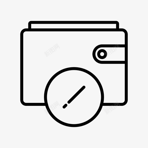 钱包铅笔钱包配置图标svg_新图网 https://ixintu.com 更换钱包 编辑钱包 钱包 钱包选项 钱包配置 铅笔