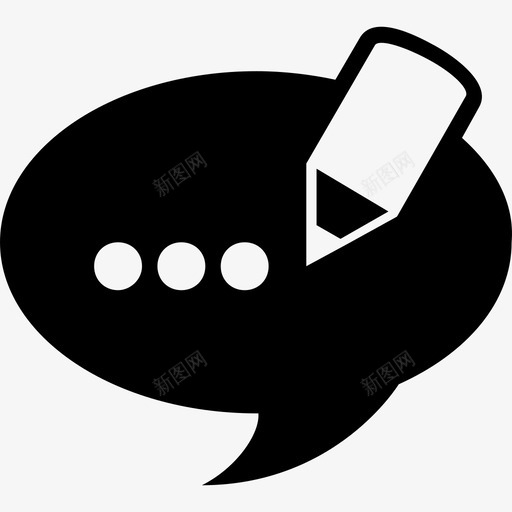 博客评论语音泡沫符号界面搜索引擎优化和扫描电镜图标svg_新图网 https://ixintu.com 博客评论语音泡沫符号 搜索引擎优化和扫描电镜 界面
