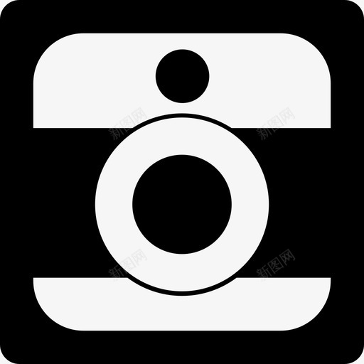 Hipstamatic标志社交社交图标方形svg_新图网 https://ixintu.com Hipstamatic标志 社交 社交图标方形