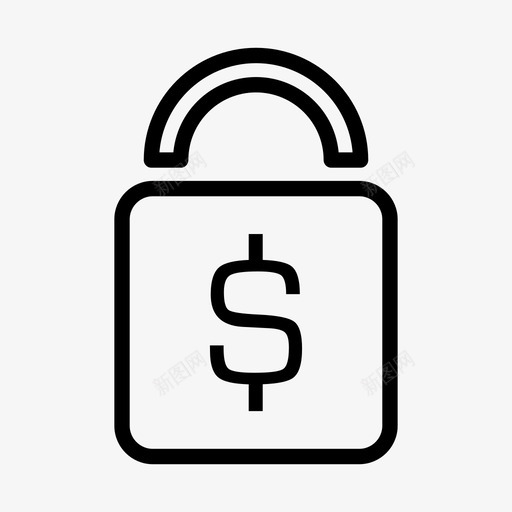 金融安全金融保护货币图标svg_新图网 https://ixintu.com 储蓄 储蓄账户 安全支付 货币 金融保护 金融安全