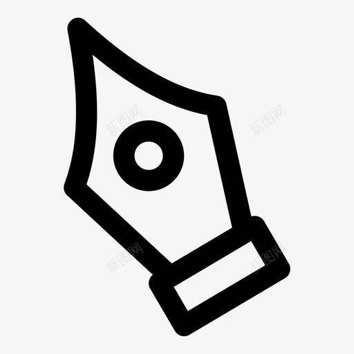 钢笔工具编辑铅笔图标svg_新图网 https://ixintu.com 书写 光标最粗体 编辑 钢笔工具 铅笔