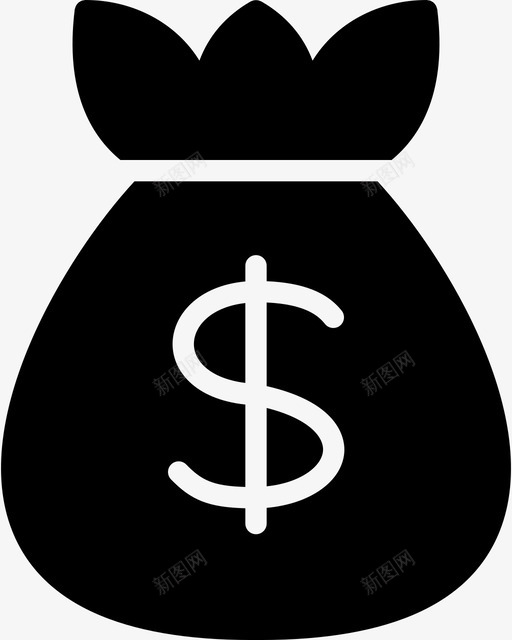 节省美元返回电子商务图标svg_新图网 https://ixintu.com 储蓄 电子商务 电子商务坚实 节省美元 返回 麻袋
