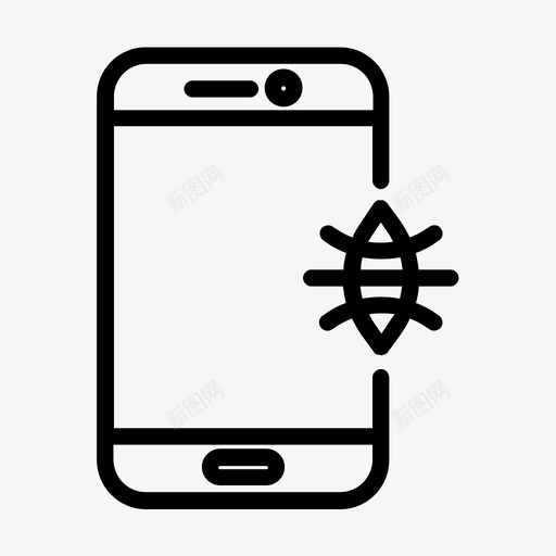手机窃听器痛苦感染图标svg_新图网 https://ixintu.com 感染 手机窃听器 病毒 痛苦