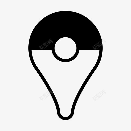 pokestopgeotagmarker图标svg_新图网 https://ixintu.com geotag marker pokemon pokemongo pokemon停止 pokestop