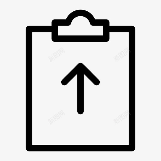剪贴板上载剪贴板记事本图标svg_新图网 https://ixintu.com 任务板 任务计划 剪贴板 剪贴板上载 报告 记事本