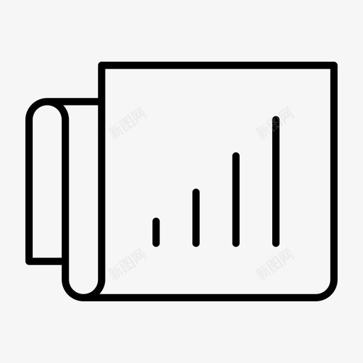报表分析条形图图标svg_新图网 https://ixintu.com 业务精细 分析 图表 报表 数据 条形图