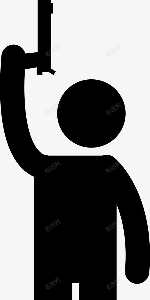 启动枪砰手枪图标svg_新图网 https://ixintu.com 准备 启动 启动枪 户外运动 手枪 砰