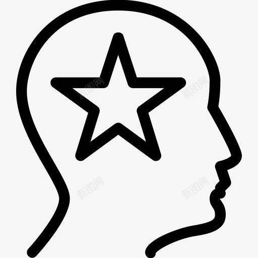 个人资料星人物个人图标svg_新图网 https://ixintu.com 个人 个人资料星 人物 用户 用户行图标