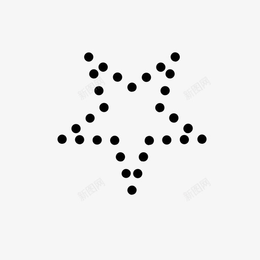 星形临时待定图标svg_新图网 https://ixintu.com webshopwebapp图标 临时 初步 待定 星形