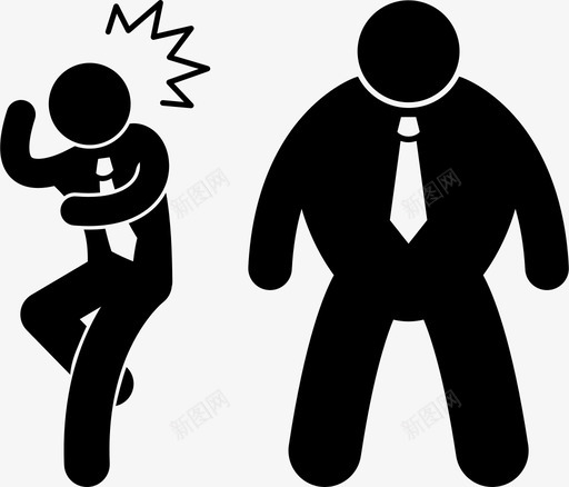 害怕老板害怕大图标svg_新图网 https://ixintu.com 人 大 害怕 害怕老板 搞笑的商人 男人 震惊