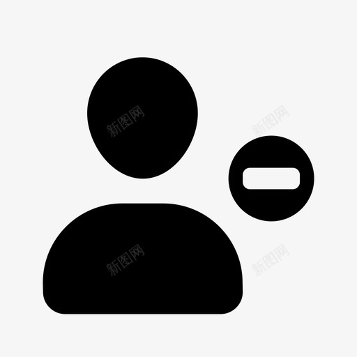 用户限制操作减号图标svg_新图网 https://ixintu.com 停止 减号 操作 用户 用户限制 配置文件