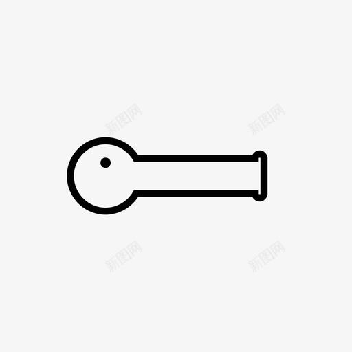 烟斗烟瘾毒品图标svg_新图网 https://ixintu.com 可卡因 吸烟 毒品 毒品用具 烟斗 烟瘾